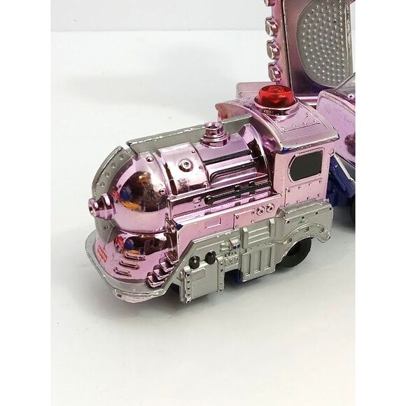 Geotrax Midnight Flier Chromed Purple Metallic Remote Control Train - Picture 4 of 10